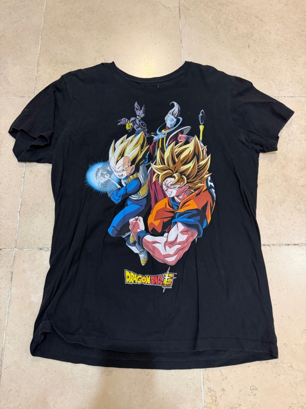 Dragon Ball Z Graphic Short Sleeve Tee - Black